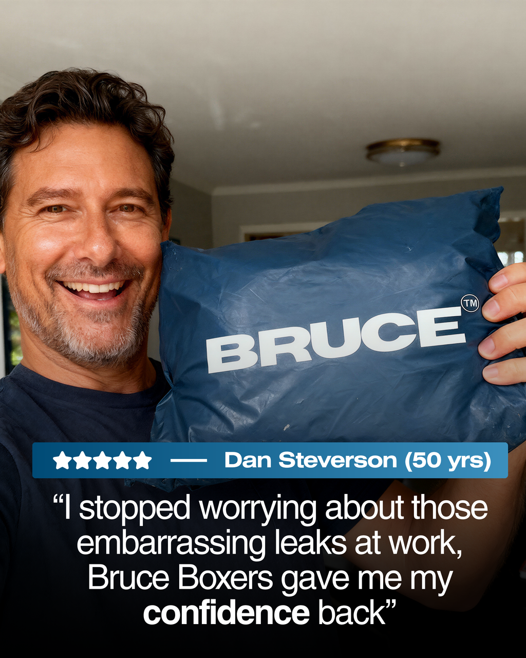BRUCE© Leakproof Boxers