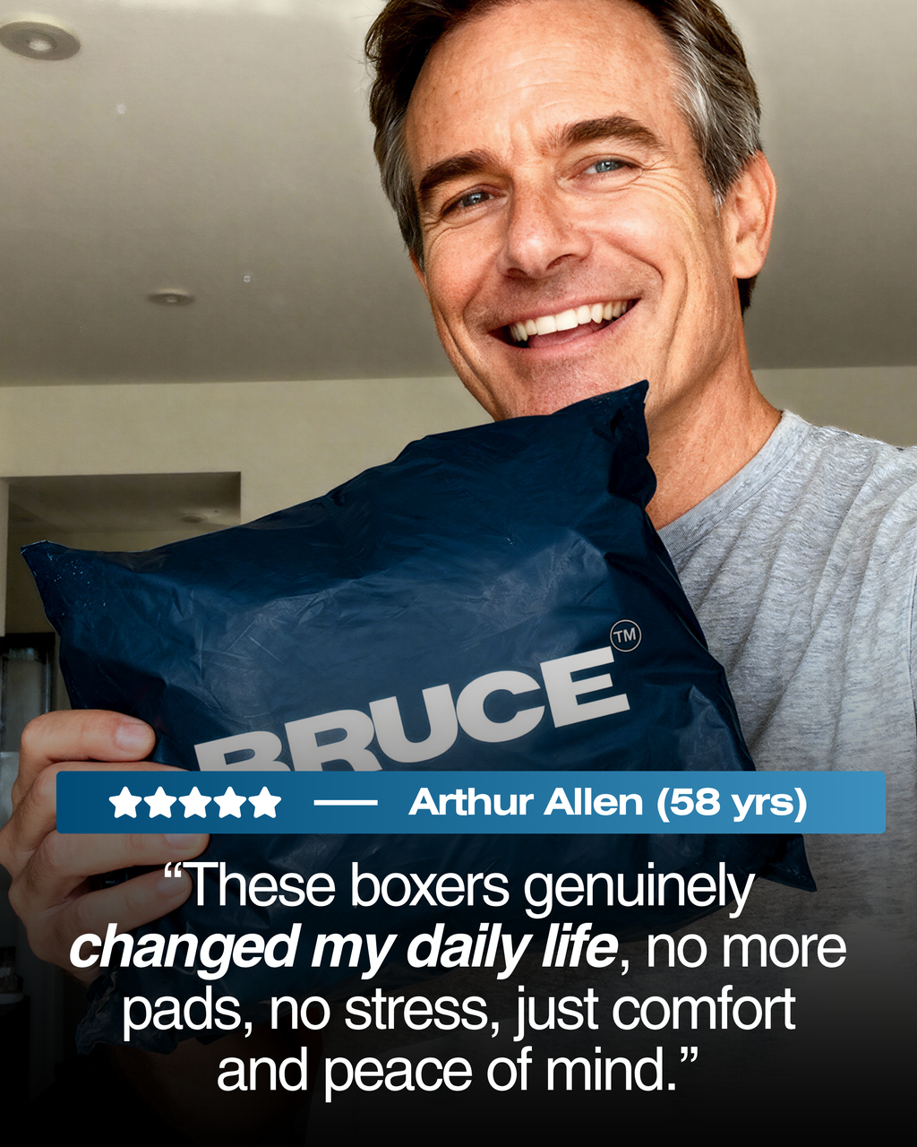 BRUCE© Leakproof Boxers